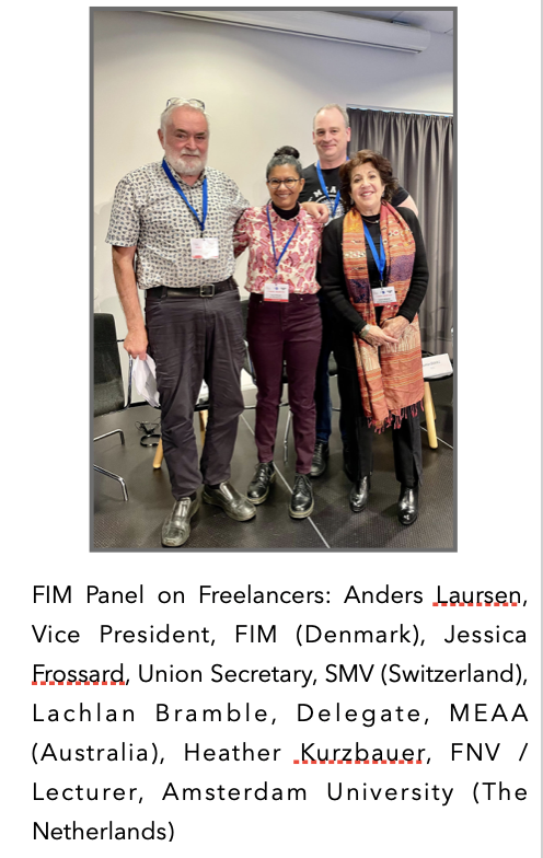 Panel on Freelancers