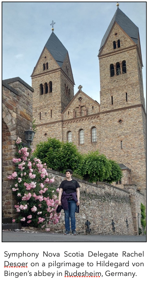 Rachel Desoer von Bingen pilgrimage