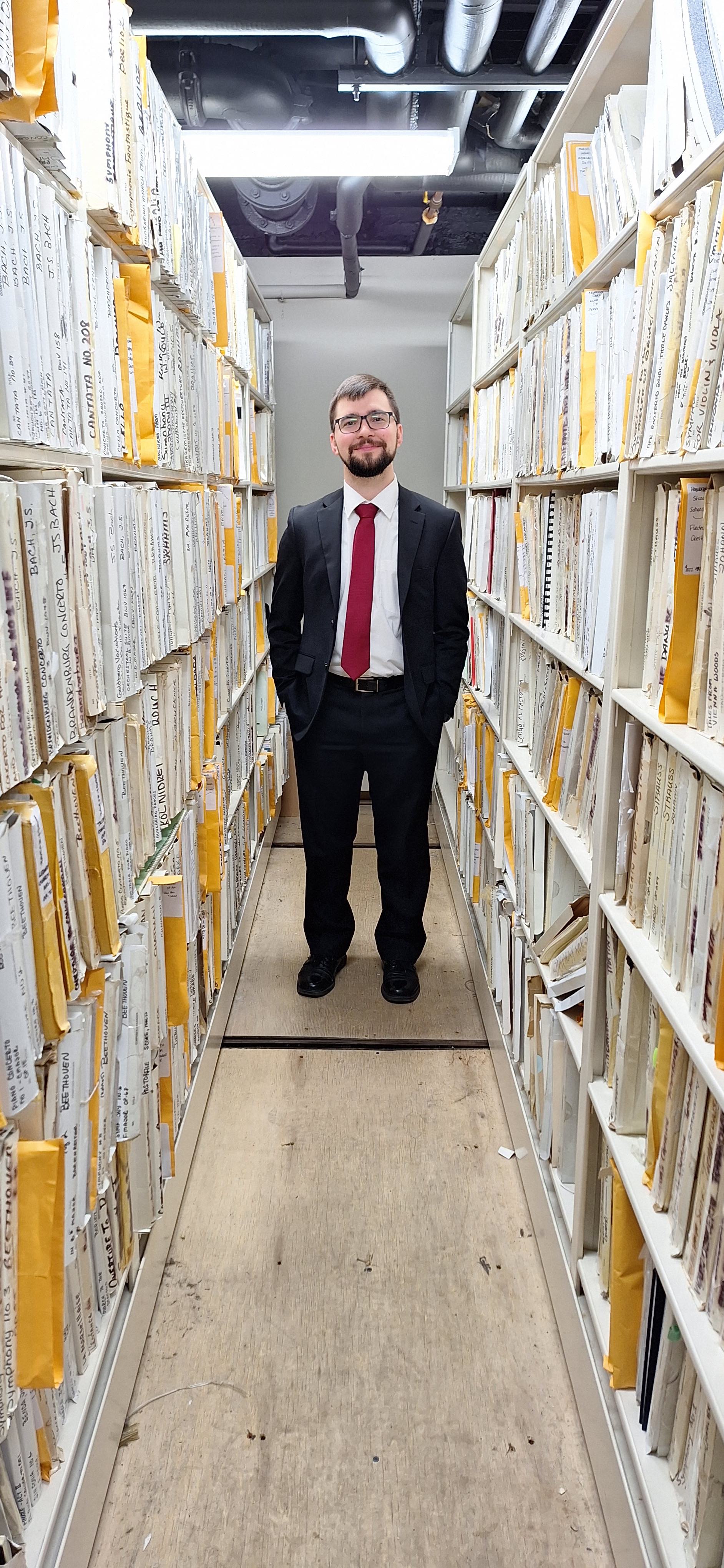Windsor librarian Matt Lepain